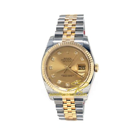 rolex oro brillanti|rolex datejust 36 prezzo.